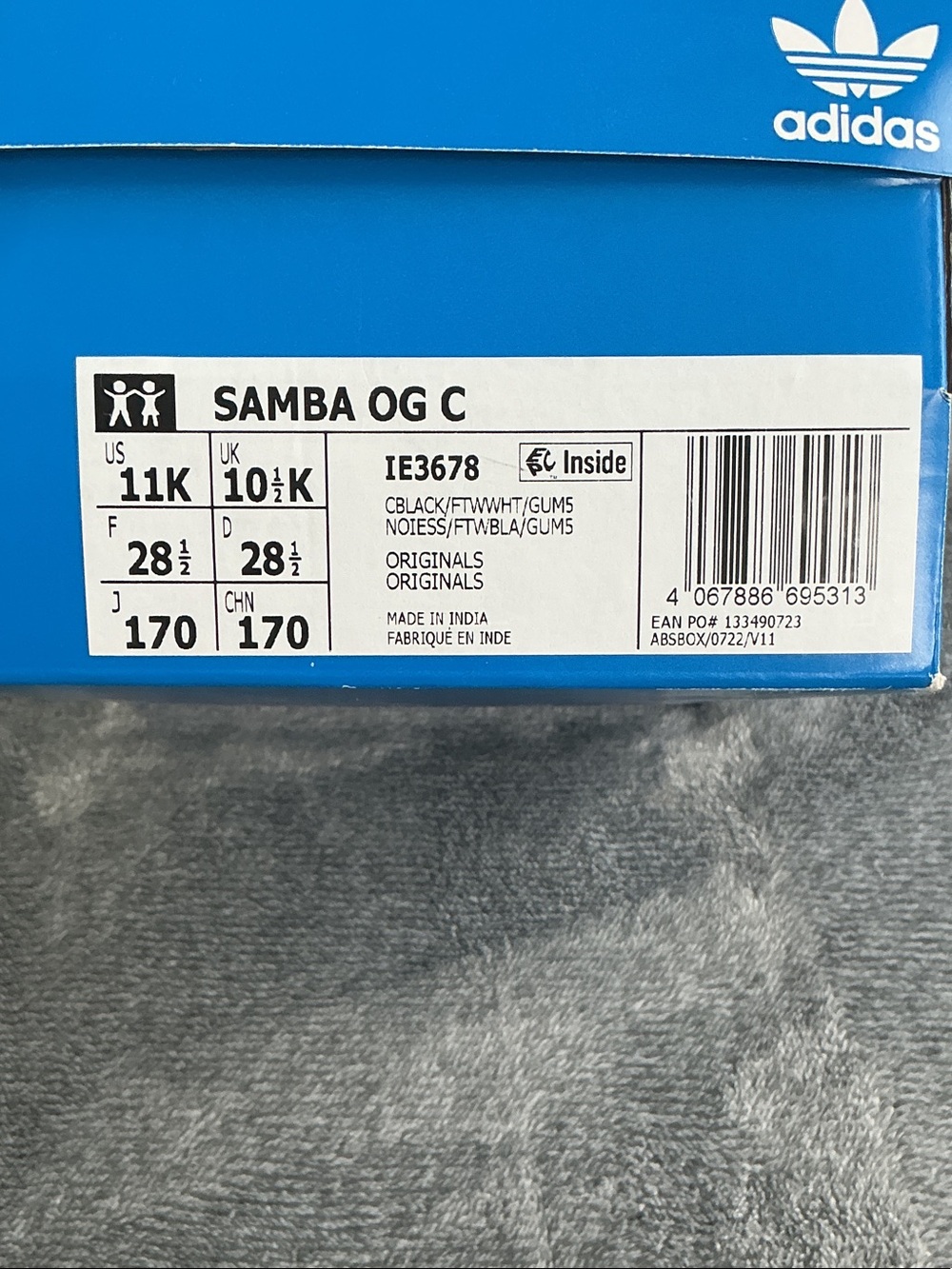 Adidas SAMBA for kids NEW